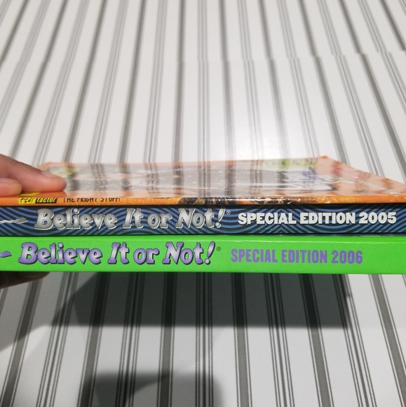 Book Bundle: Two Hardcover Ripley's Believe it or Not & A Paperback Fear Factor - Picture 7 of 12